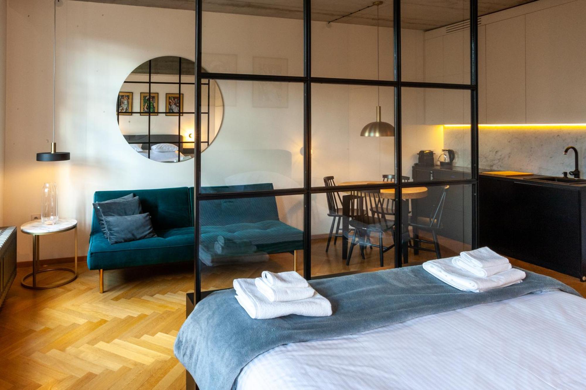 Apartamento Charming Loft In The Old Town Cracovia Exterior foto